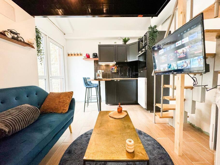 New: Calme Et Elegance *Face A La Gare*_Centrale Guingamp Exteriör bild